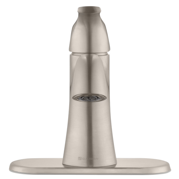 Arnette Single Handle Single Hole Bathroom Faucet in Brushed Nickel